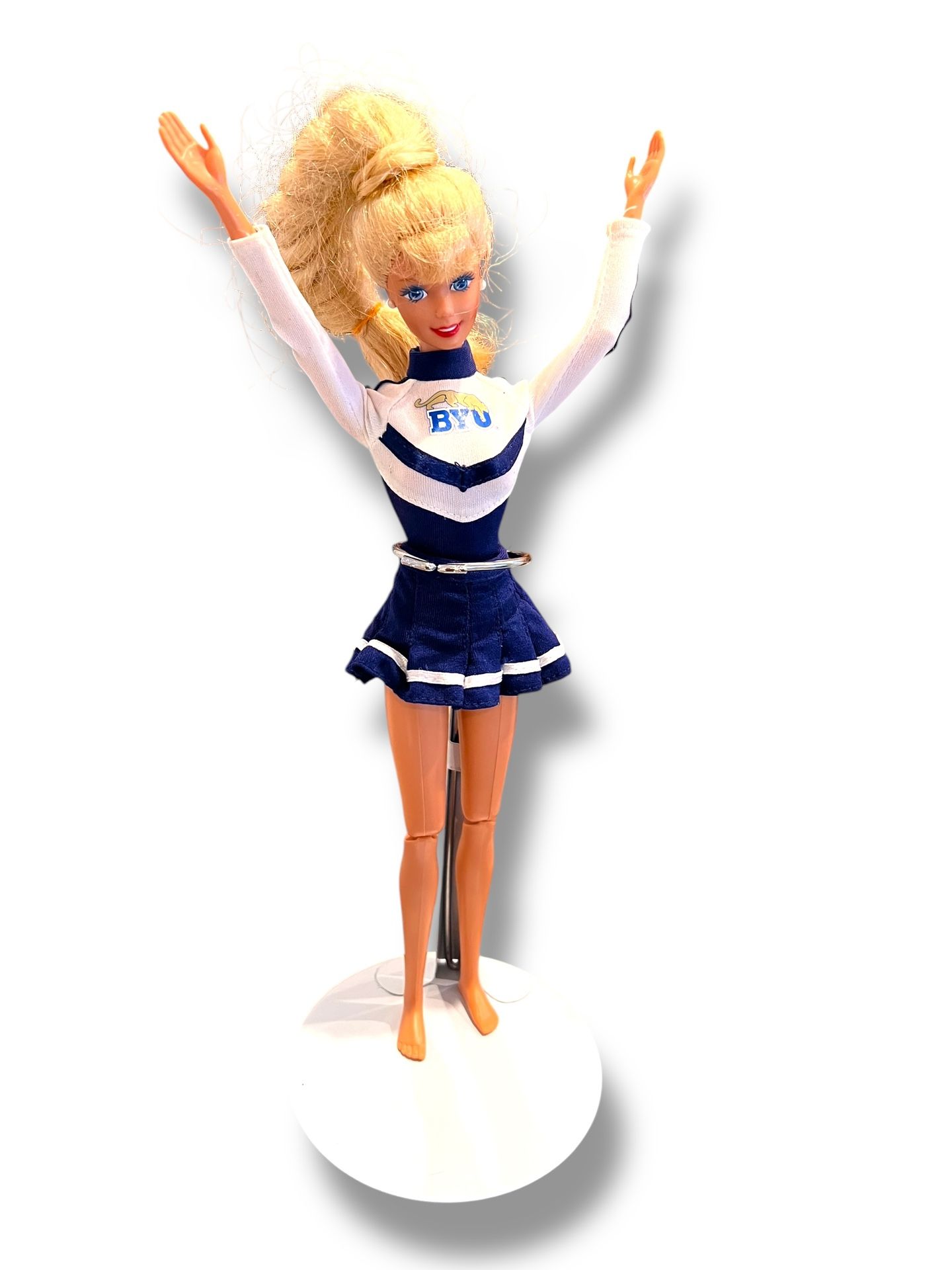 Vintage 1993 Barbie Doll  BYU  University- Great Condition!  No Pom-poms
