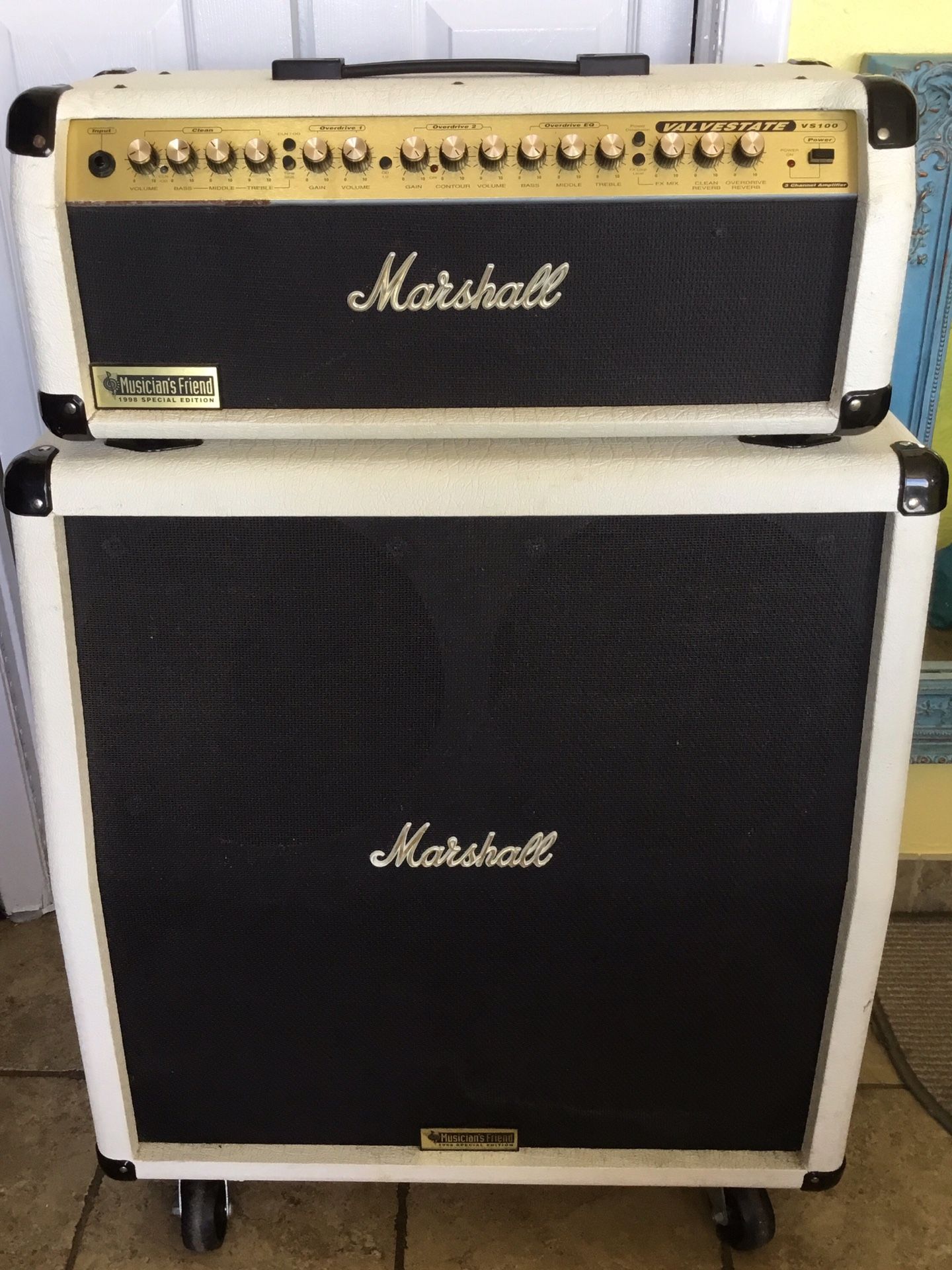 Marshall 1998 Special Edition VS100 Half Stack Guitar Amplifier