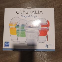 Brand New 4pcs. Yogurt Cups!!