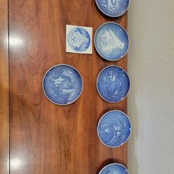 Blue Collector Plates