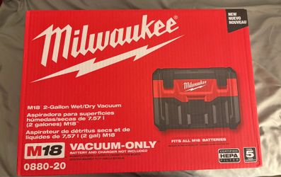 M18 - 2 Gallon Wet/Dry Vacuum