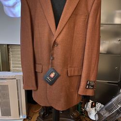 Fortini Designer Suit Jacket Size 42R