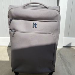 Grey luggage