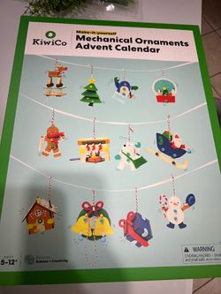 KiwiCo Mechanical Ornament Advent