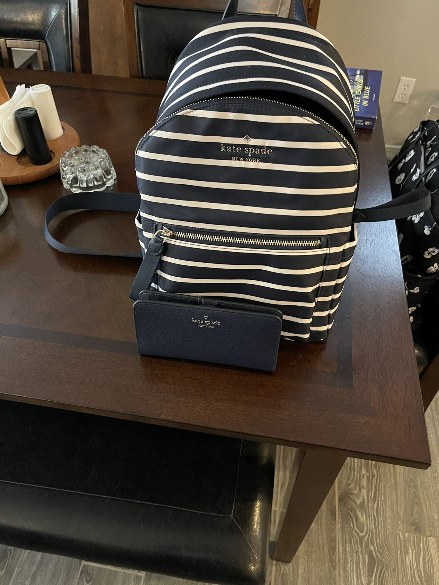 Kate Spade Small Backpack With Matching Wallet