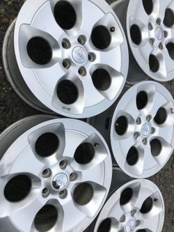 18” Jeep wheels 5 lug