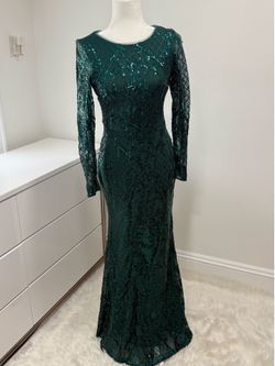 Emerald Green Formal Dress – Worn Once