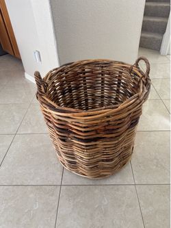 XXL Woven Basket - 22” tall