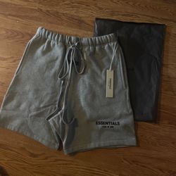 Dark Oatmeal Essentials Shorts