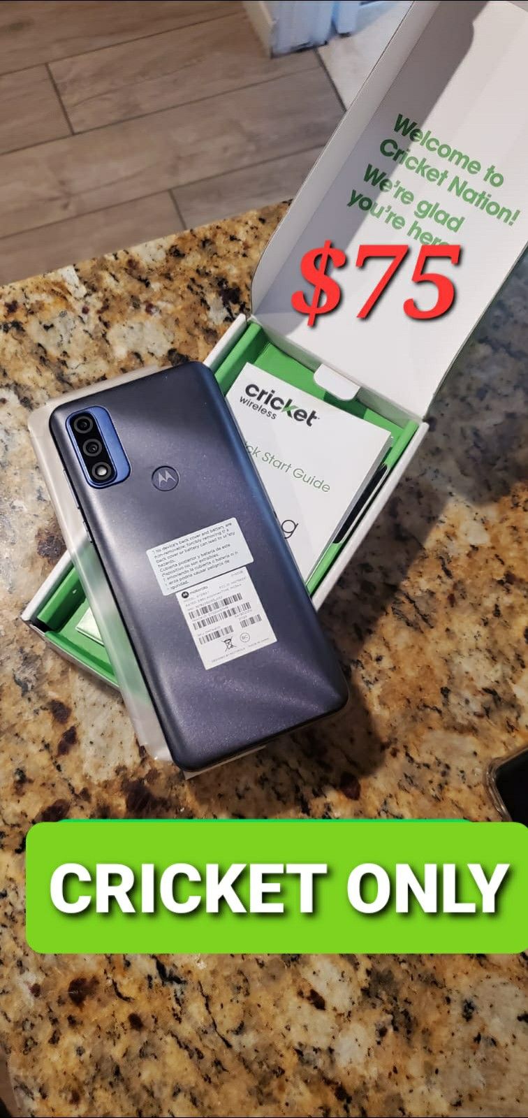 CRICKET MOTOROLA G PLAY 