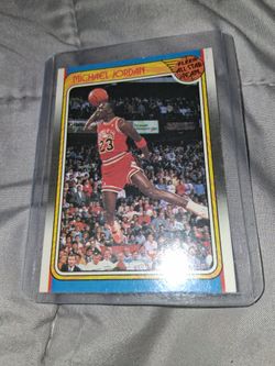 Michael Jordan  #120 1988 Fleer Cars Raw Mint Asking 120$
