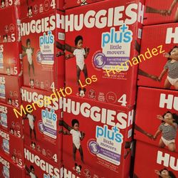 Huggies Size 4 Little Movers 180 Pañales Diapers❗️Nuevos Firm Price