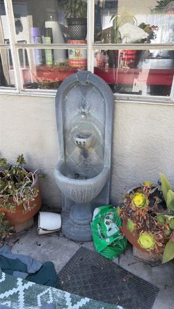 Stone Fountain with extra pump