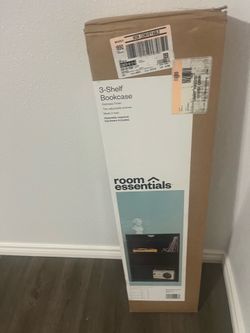 3- shelf bookcase new