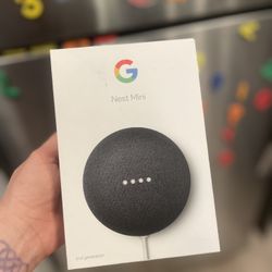 Google Mini Nest Bluetooth Smart Speaker Good Condition, Works!