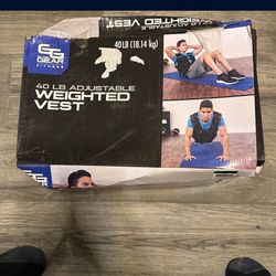 Go Time Gear 40 Pound Adjustable Weighted Vest