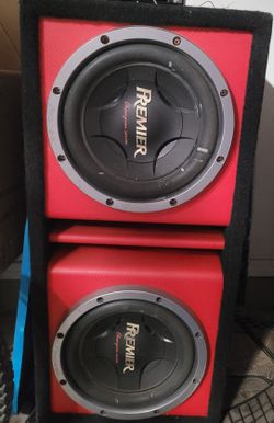 12 Inch Subs With Box!