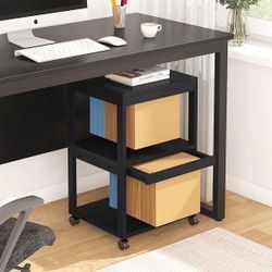 
New Tribesigns Rolling Files Cabinet, Mobile Vertical Filing Cabinet