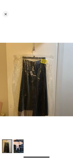 NWOT Ted Baker Pleated Midi Skirt - Size 0