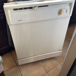 Kenmore White Dishwasher