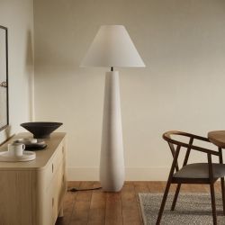 New Article Pilar Floor Lamp White Terrazzo