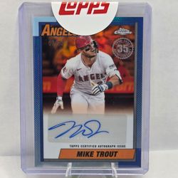 Mike Trout Auto /25