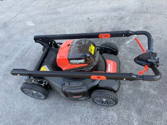 ECHO Battery Self-Propelled Walk-Behind Lawn Mower Black/Orange