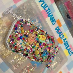 Junk charm Zipper Box Keychain