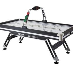 VEVOR 72" & 89" Air Hockey Tables w/LED Scoreboard, 88" 3-in-1 Multi-Game Table (Hockey - Includes Pucks, Pushers & All Accessori