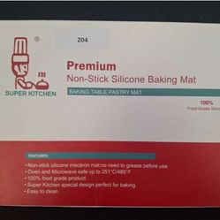 Folksy Super Kitchen Silicone Macaron Baking Mat - Set of 5