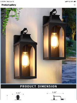 Outside lights