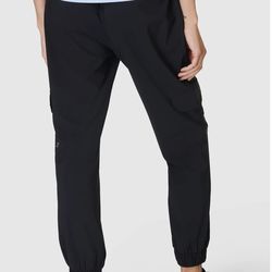 Sweaty Betty Explorer Cargo Black Pants size 6 Medium