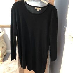 Long Sleeve Sweater Black
