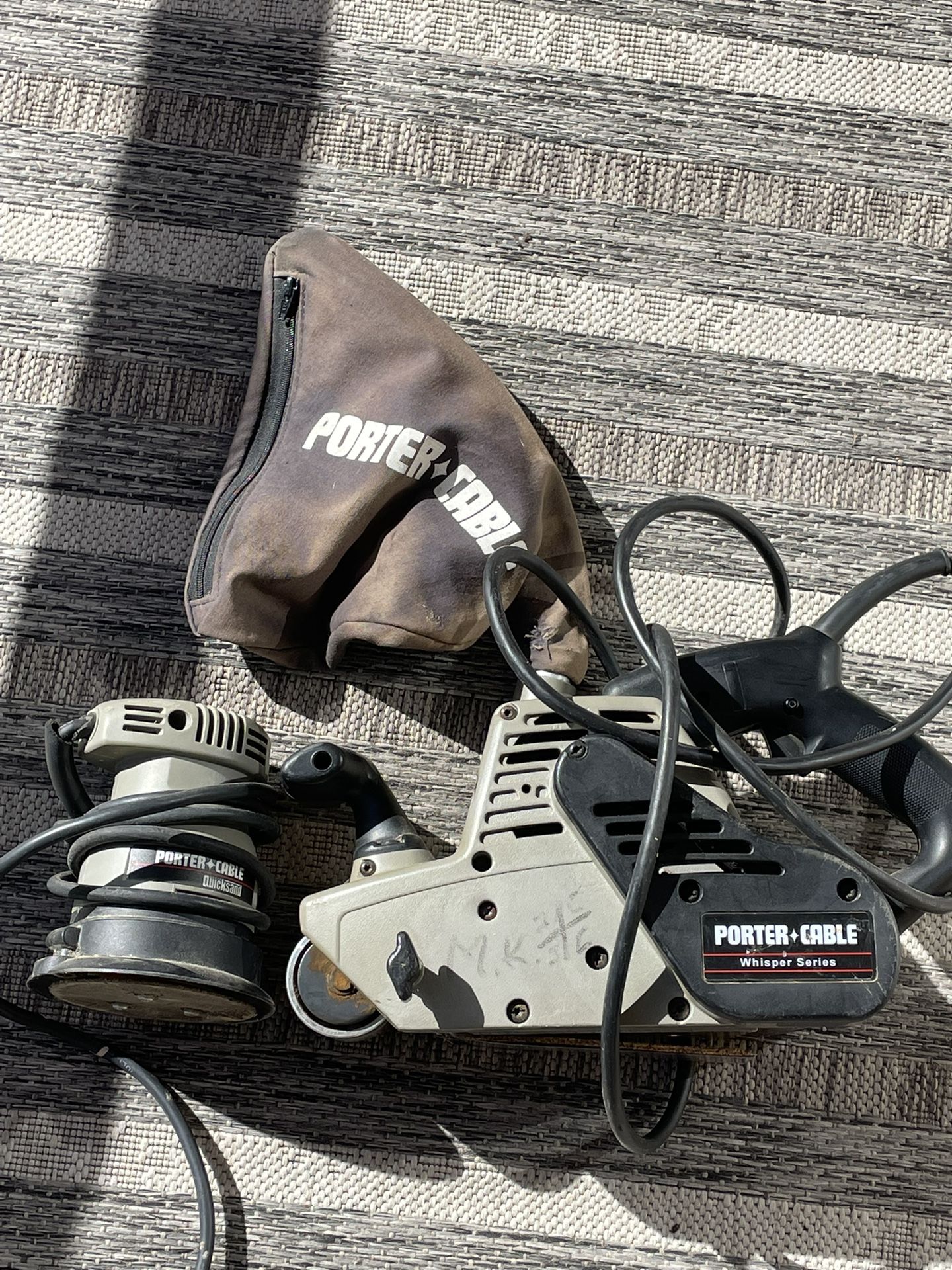 Porter And Cable Whisper Series Belt Sander Model 362 Plus Hand Sander