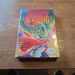 Dragon Warrior 1 Nes Factory Sealed