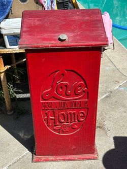 Antique Vintage Potato Bin Box