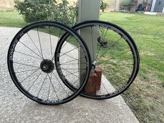 Bike Wheels/tires: Shimano Dura-Ace C24 wheels