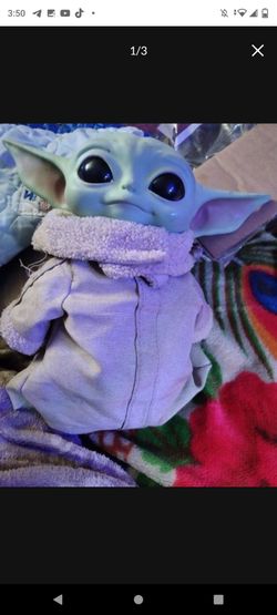 Baby Yoda for Halloween 🎃 Doll Use The Force
