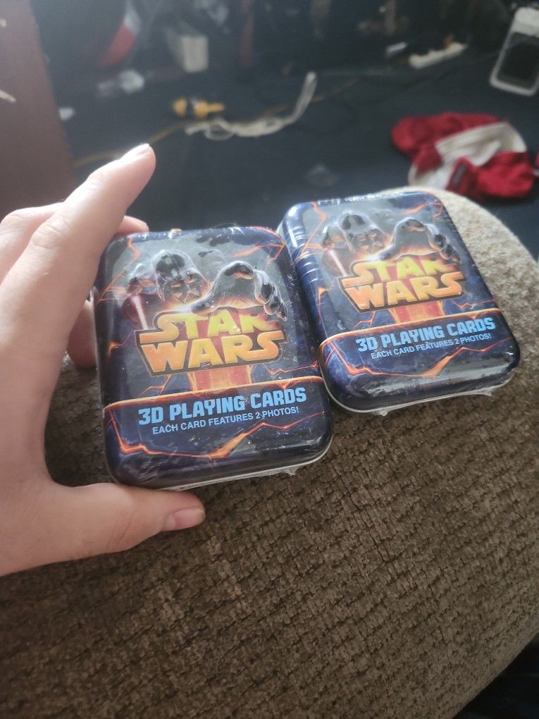 3D Star Wars Playing Cards Give A Price?