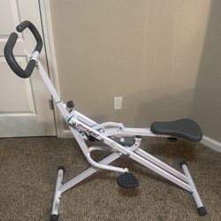 Rower-Ride Squat Machine