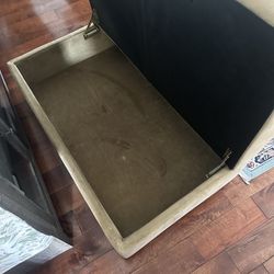 Crate & Barrel Storage Couch 