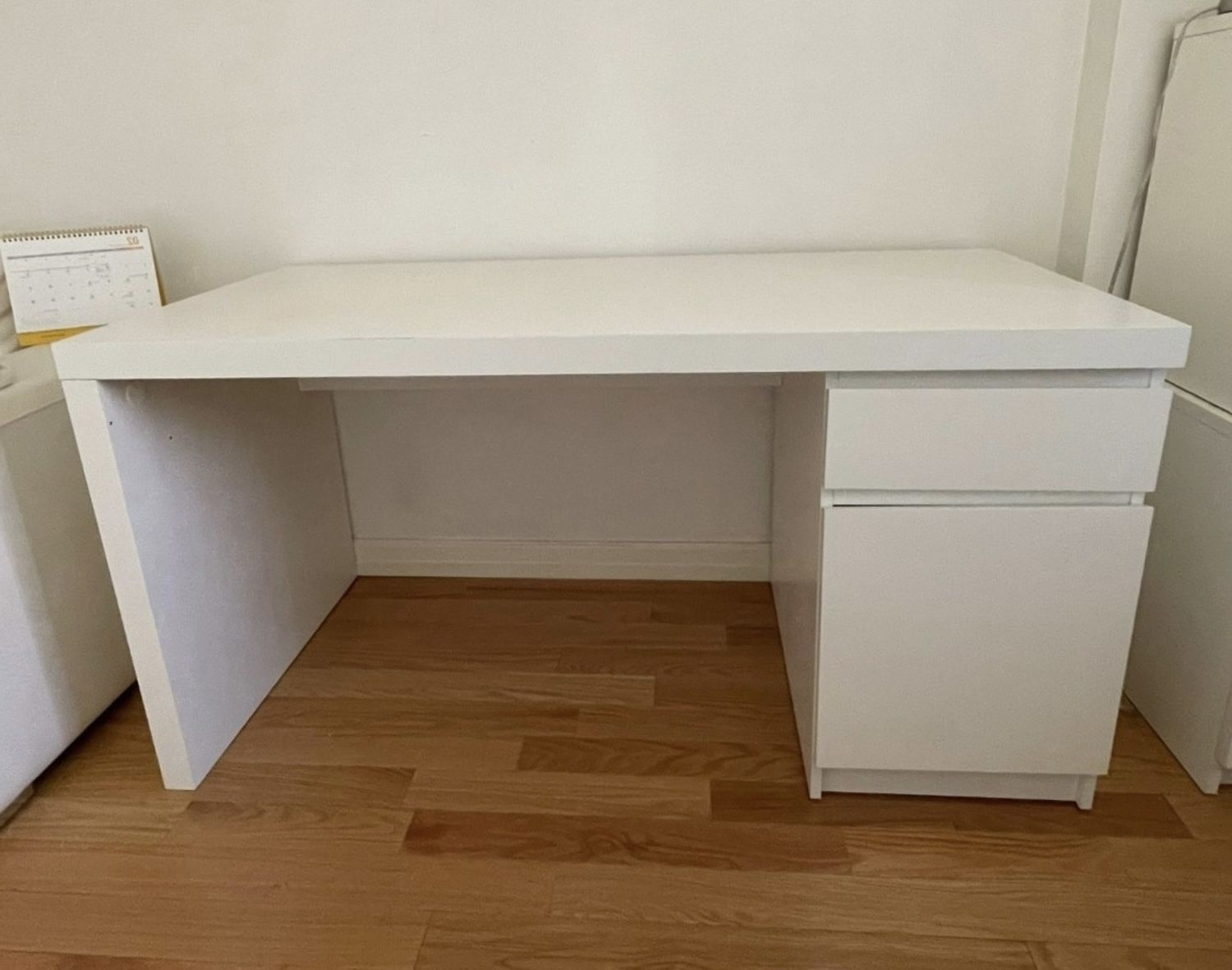 Ikea Malm White Desk