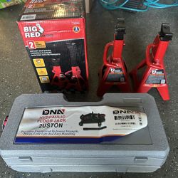 Jack And 4 Jack Stands All New