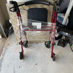 Parts for rollators and walkers
