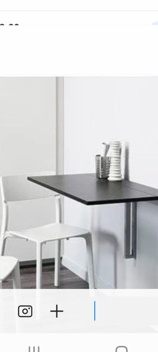 Wall Mount Fold Down Table 