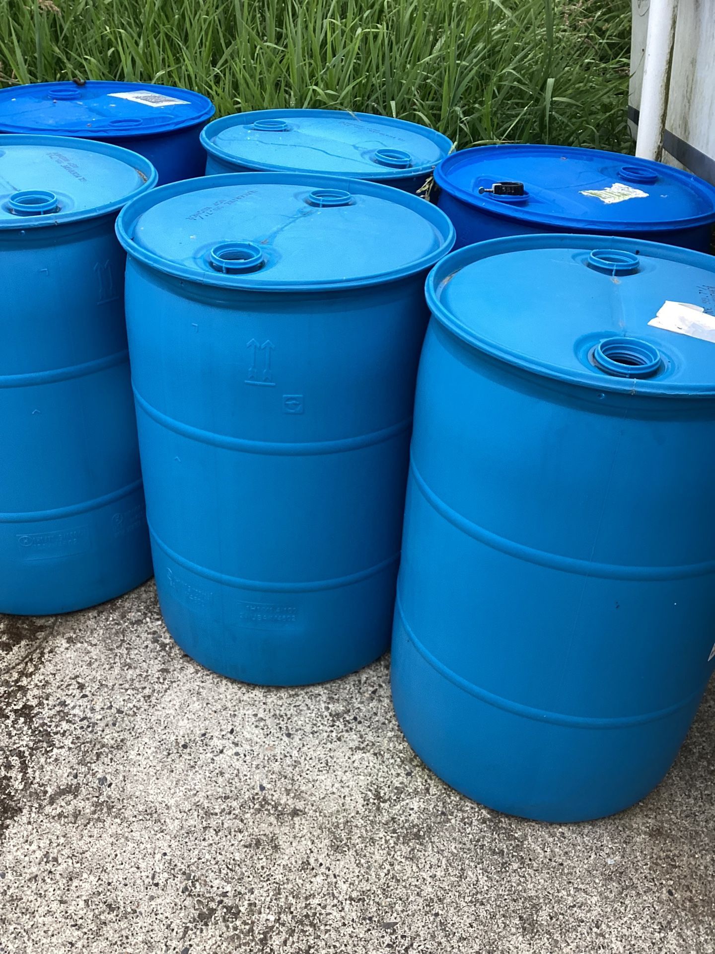 Food Grade 55 Gallon Drums