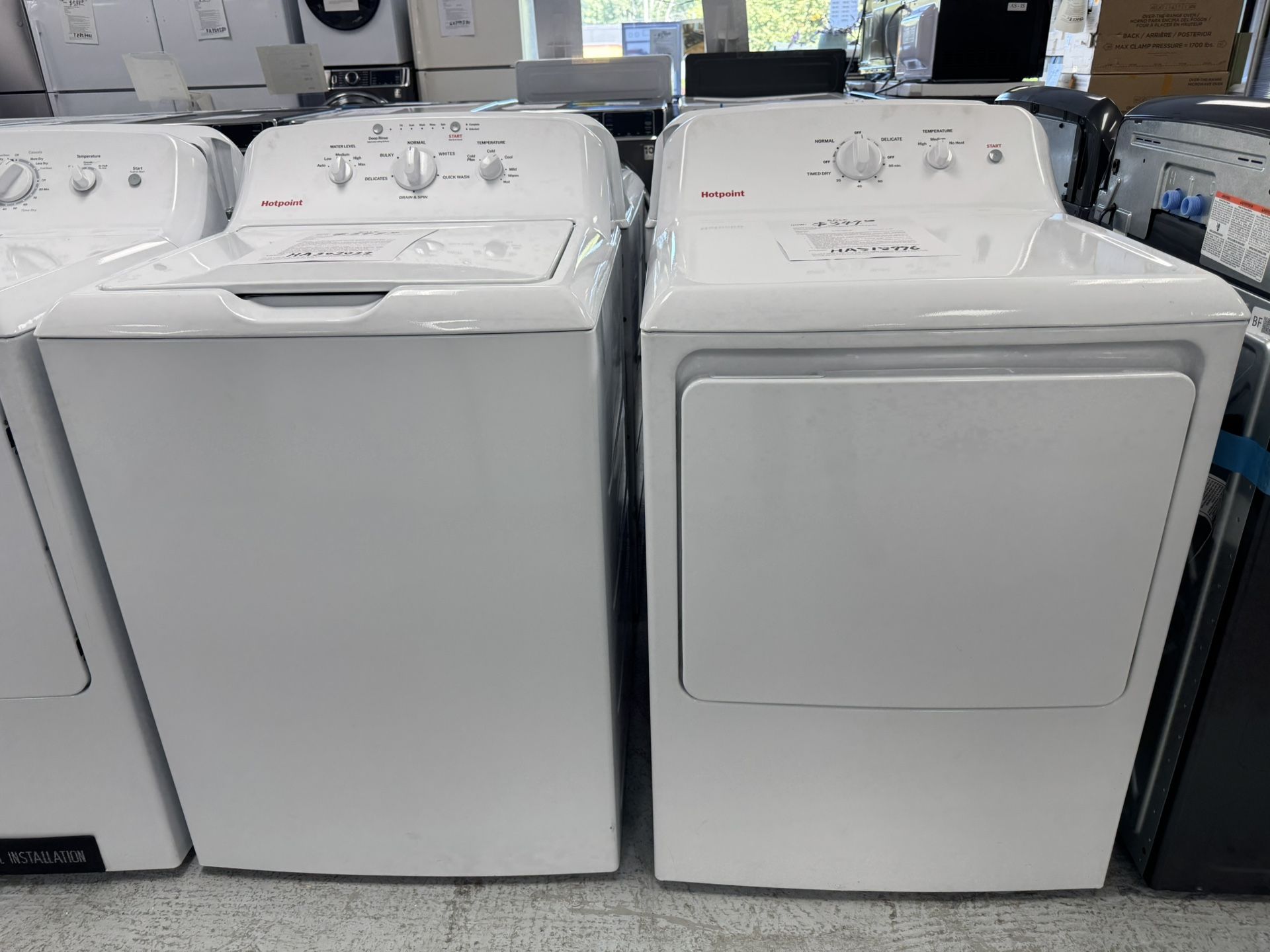 Open Box Washer And Dryer Sets $698-$1498