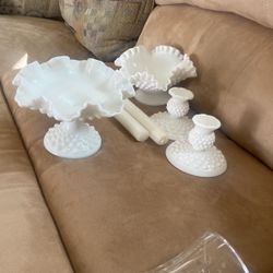 MILK WHITE GLASSWARE