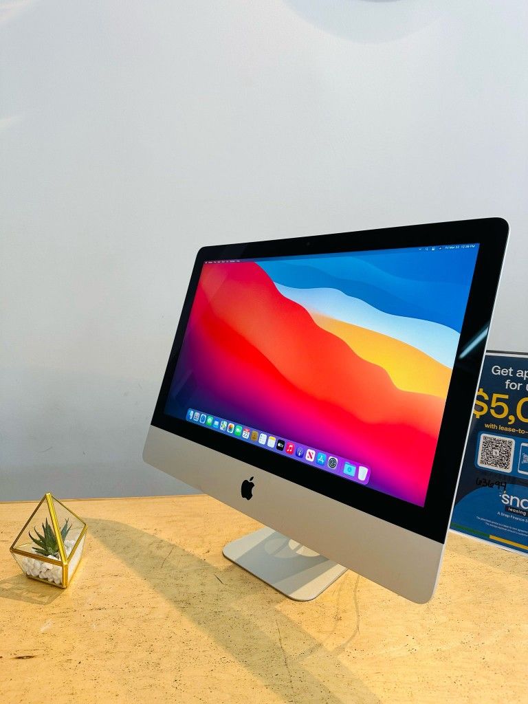 Apple iMac 21” Core i5 Processor/8GB/256GB Desktop Warranty‼️Finance Now Comes with Office & Final Cut
