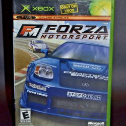 Xbox Forza Motorsport Video Game